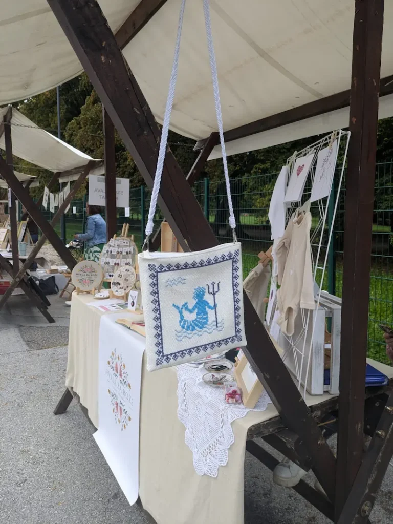 torbica z vezanino - HVALA ZA ROŽE