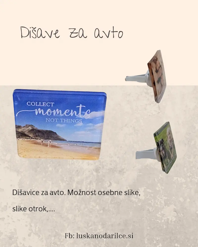 dišave za avto Luškano darilce
